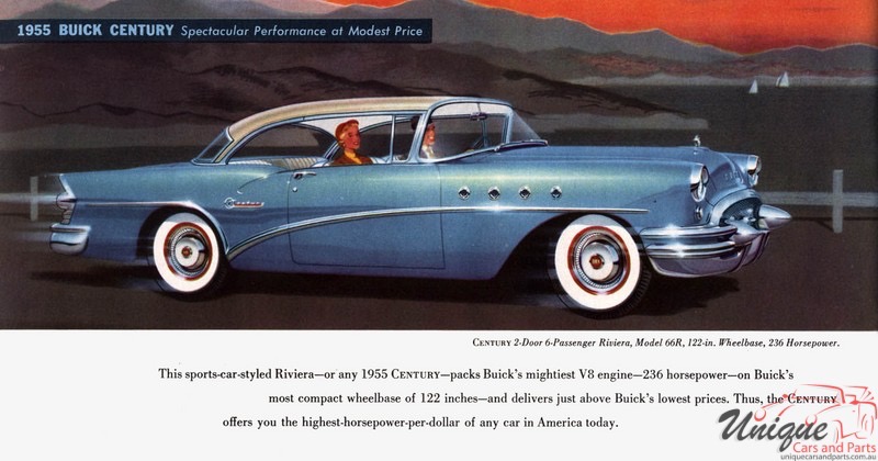 1955 Buick Brochure Page 3